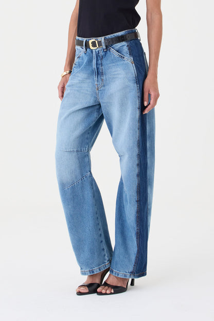 Calça Emily Barrel Patch