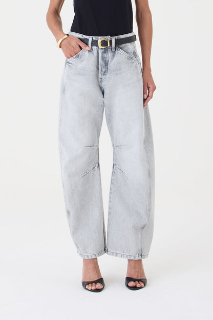 Calça Emily Barrel Gray